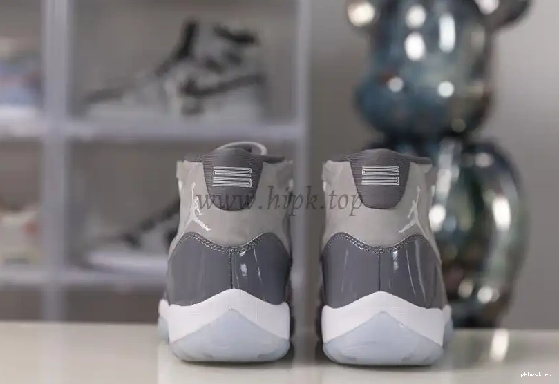 cool Air 11 PK ready retail to GOD materials grey ship Jordan 0522